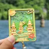 Arena Movediza Spot Metal Atracciones de Hangzhou Imanes para Refrigerador Imanes Pintados para Refrigerador Atracciones Turísticas Regalo Personalizado Cultural y Creativo Imanes