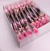 Día del Maestro Jabón Florero Ramo Pequeño Clavel Artificial Rosa Individual Día de San Valentín Chino Regalo Flores Artificiales al por Mayor