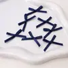 Mini Lazos de Poliéster Coloridos Anudados a Mano Accesorios para el Cabello Hechos a Mano DIY Pasadores de Pelo Aros para el Cabello Accesorios de Joyería Venta al por Mayor