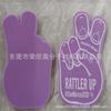 Guantes de Espuma Coloridos en Relieve Empacados al Vacío, Dedos de Espuma para Animación, con Logo Impreso