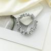 Anillo para el cabello de seda Yousang Amazon Combinación total Color sólido Anillo para el cabello de seda tipo intestino Lazo de seda estilo coreano Anillo tipo intestino Accesorios para el cabello