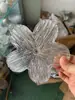 Lámpara Colgante de Hoja de Vidrio para Sala de Estar Accesorios de Lámpara de Cristal Piezas para Bricolaje Iluminación del Hogar Pantalla de Lámpara Vidrio Piezas Sueltas Accesorios Juego Completo