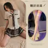 Lencería Erótica Privada con Temática de Luna, Uniforme JK Sexy, Falda a Cuadros, Cosplay, Estilo de Estudiante Contrastante, Uniforme de Chica de Preparatoria Apasionado e Inocente