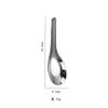 Cuchara de acero inoxidable 304, cuchara china para comedor escolar, cuchara gruesa para comer para niños, cuchara para beber para adultos, cuchara plana