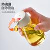 Olla Pequeña de Aceite de Vidrio Cuantitativa Estilo Japonés Botella Dispensadora de Aceite de Sésamo Salsa de Soja de Cocina Botella de Condimento de Vinagre Salsa de Soja Mini Olla de Aceite a Prueba de Fugas