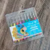 Juego de Ganchillos Amazon Colorido Mango Suave Tpr Ganchillo de Aluminio DIY Lana Ganchillo Barba Bolsa Set