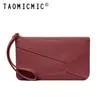Comércio Exterior Inverno Novo Feminino Jantar Zíper Clutch Grande Capacidade Bolsa para Celular Porta Moedas Cartões Carteira Carteira