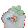 Mini Pinzas para el Cabello de 2 cm de Colores Caramelo, Nuevas Pinzas de Garra para Flequillos y Cabello Suelto, Accesorios para el Cabello Laterales Lacados de Dibujos Animados en Empaque de Bolsa