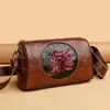 Bolso de Moda de Alta Gama para Viajes Diarios Estilo Nacional para Mujer 2025 Nuevo Retro de un Solo Hombro Multicapa Nueva Gran Capacidad Bolso Cruzado