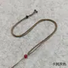 Cordão Fino para Pingente Cordão de Jade Cordão de Jade Tecido à Mão Cordão para Colar de Jade Cordão para Pingente de Pescoço Pendurado Cordão Ajustável para Joias