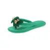 Pantuflas de EVA con suela gruesa y sensación de mierda, para el hogar, verano, color caramelo, hada, viento, playa, chanclas para exteriores, comercio exterior, venta al por mayor