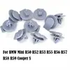 0713275782 es adecuado para clips, clips de plástico y sujetadores del arco de rueda del guardabarros del BMW Mini Cooper mini.