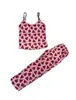 Ropa Interior Sexy Explosiones Europeas y Americanas Estampado Sexy Tirantes Pantalones Estampados Casual Entretenimiento Ropa para el Hogar conjunto Ropa de Exterior