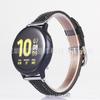 Para Samsung Galaxy Watch4 Active Huawei Jiaming Watch Correa de Cuero de Vaca Capa Superior 20mm