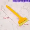 Pá de neve para carro, limpador de para-brisa e raspador de neve de aço inoxidável, suprimentos de inverno, ferramenta de remoção de neve, lâmina de borracha durável