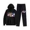 Comercio Exterior Transfronterizo Búsqueda Caliente Serie La Maravillosa Aventura de JOJO Impresión Animación Japonesa Traje Ropa para Hombre y Mujer Primavera