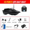 Barco de pesca GPS transfronterizo de 600 metros, barco RC inteligente de doble almacén, crucero a velocidad constante, envío de anzuelos, barco de posicionamiento de retorno automático, barco cebador