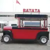 Food Truck Móvil, Food Truck de Snacks Retro, Camión de Puesto de Mercado Nocturno, Camión de Ventas Móvil Multifuncional, Camión de Catering, Ventas Directas de Fábrica