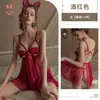 Lingerie sexy Kamei, vestido de suspensório sexy, roupão para casa plus size, transparente e translúcido, com aro para um efeito push-up, vestido de dormir 1675