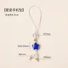 Chaveiro de Pedra de Cristal Natural Runya, Pingente de Celular Anti-Perda, Cordão Chaveiro Desmagnetizador de Cascalho Atacado