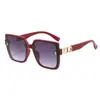 Gafas de sol retro europeas y americanas para mujer, de alta gama, elegantes, con montura grande, para cara redonda, gafas de sol de moda