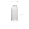 [Amazon] Florero Recto de Vidrio de Borosilicato Alto Decoración de Boda Florero de Boca Pequeña Arreglo Floral Hidropónico Fábrica Venta al por Mayor