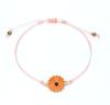 Pulsera Margarita Explosiones de Amazon Impermeable Línea de Cera Tejido a Mano Girasol Joyería de Playa