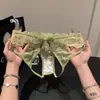 Campana de Abstinencia ~ Bragas de Encaje Sexy para Mujer Deseo Puro Sin Entrepierna No Necesitan Quitarse Tentación Hueca Tanga para Dama Estilo Nuevo
