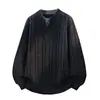 Nuevo Suéter de Punto Trenzado con Cuello Redondo Falso Dos Piezas para Hombre Otoño/Invierno 2026, Camisa Básica Casual Talla Grande