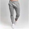 Calça Esportiva Casual Masculina Nova Primavera e Outono, Slim Fit, para Fitness, Calça Longa Masculina com Barra