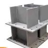 Batente Antissísmico para Ferrovias com Placa de Borracha Correspondente Q355C Anti-Corrosivo Galvanizado a Fogo, Fácil de Instalar e Rápido de Remover