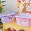 Cesta de gatito de dibujos animados linda cesta portátil para perro Yugui cesta de almacenamiento melody cesta de artículos varios coolomi cesta de baño