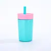 Copo de Aço Inoxidável 304 Transfronteiriço Mini Copo de Café Copo Térmico Portátil Pequena Capacidade Copo de Gelo Copo com Canudo