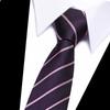 Corbata de 7.5 cm para Hombre con Diseño Retro de Cachemira, Rayas, Cuadros y Lunares, Accesorios para Traje de Novio, Negocios y Profesional