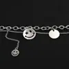 Pulsera con cara sonriente estilo ins de Corea del Sur, diseño de nicho, hip hop, sentido de diseño de personalidad, pulsera para estudiante, joyería de estilo frío