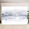 Nova tela divisória de estilo chinês para escritório, móvel, dobrável, sala de estar, quarto, simples, sombreado, porta de entrada, tela dobrável