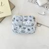 5442 [Copyright] Bolsa tipo Flip Card Multifuncional para ID Bolsa para Tarjetas Billetera para Monedas Bolsa de Almacenamiento para Mujer Mini para Mujer