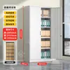 Archivero metálico de cinco secciones, gabinete multi-nivel para documentos con cerradura, gabinete para comprobantes financieros, gabinete de archivo para oficina
