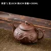 Tetera Yixing Zisha Tetera Zhu Ni de Gran Capacidad Tetera Estilo Chino para Preparar Té Tamaño Grande para el Hogar Tetera Individual Juego de Té Gongfu