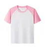Camisetas de Algodón Puro para Niños con Logos Personalizados, Uniformes Escolares para Estudiantes de Jardín de Infancia y Primaria con Texto Impreso, Atuendos Familiares a Juego, Diseños Personalizados de Manga Corta, DIY