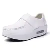 Nuevos zapatos de balanceo con suelas gruesas, zapatos ligeros para enfermeras, que aumentan la altura, antideslizantes, suelas suaves, cómodos para estar de pie mucho tiempo sin cansar los pies, zapatos de trabajo versátiles