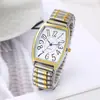 Nuevos Relojes de Cuarzo para Pareja, Números Grandes de Moda, Relojes en Forma de Barril para Personas de Mediana Edad y Mayores, Productos Calientes de Comercio Exterior Transfronterizo en Stock