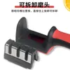 Afilador de cuchillos de mano para el hogar de desmontaje rápido, cuchillo de cocina multifuncional, piedra de afilar de cuatro etapas, tres etapas, cuatro en uno, herramienta comercial