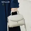 Bolso de Piel Genuina para Mujer 2026 Nuevo Estilo Piel de Vaca de Primera Capa Patrón de Cocodrilo Bolso Cuadrado Pequeño Estilo Coreano Moda Tendencia Bolso de Mano Bolso Cruzado