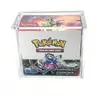 Caja de exhibición acrílica magnética a prueba de polvo, adecuada para paquetes de Pokémon UPC SPC Booster