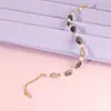 Pulseira de Pedra Natural Super Popular para Mulheres, Pulseira Versátil de Nicho de Alto Padrão, Nova Pulseira Doce de Contas
