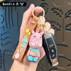 Llavero Creativo de Dibujos Animados Langlang Mountain Little Monster Colgante para Bolso Llavero Promocional de Máquina de Garra Decoración para Llavero Venta al por Mayor
