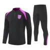 2526 Uniforme de Entrenamiento Selección Nacional Portugal Nueva Inglaterra Uniforme de Apariencia Argentina Fútbol Manga Larga Francia Adulto