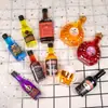 Simulación XO Botella Pequeña de Vino Extranjero Decoración de Pastel Decoración Cerveza Edición Pequeña Botella de Vino Bailey Whisky Disfraz de Cumpleaños