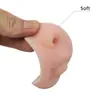 Al por mayor transfronterizo Silicona Tridimensional Ovalado Nariz y Boca Tatuaje Bordado Práctica Cuero Maquillaje Rostro Simulación Labios Modelo Herramienta